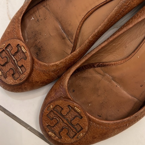 Tory Burch Miller size 7 camel flats - Picture 6 of 6
